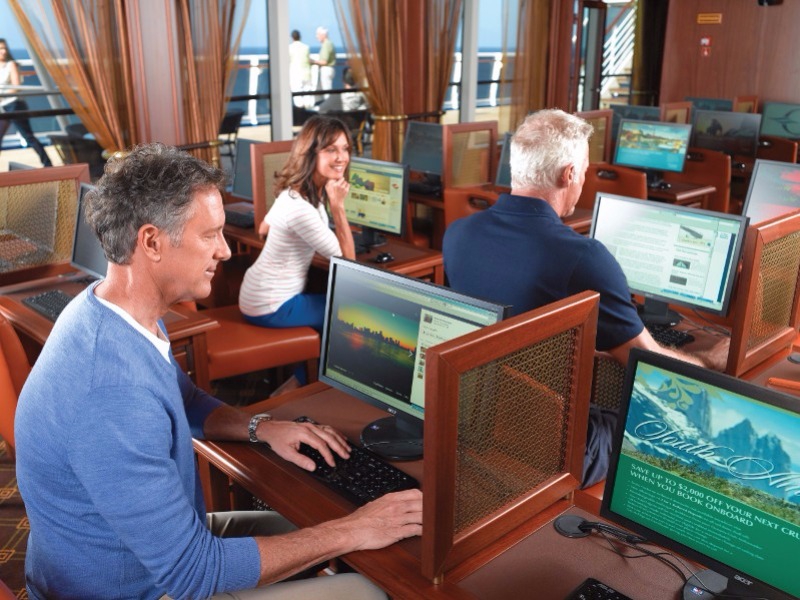 Croisière OCE Oceania Cruises Rester connectés