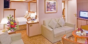 Croisière PCL Princess Cruises Caribbean Suite Familiale