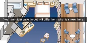 Croisière PCL Princess Cruises Crown Suite Premium Plan