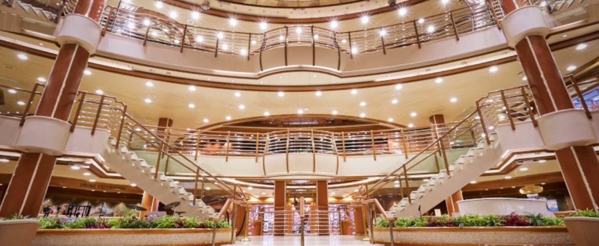 Croisière-PCL Princess Diamond Atrium