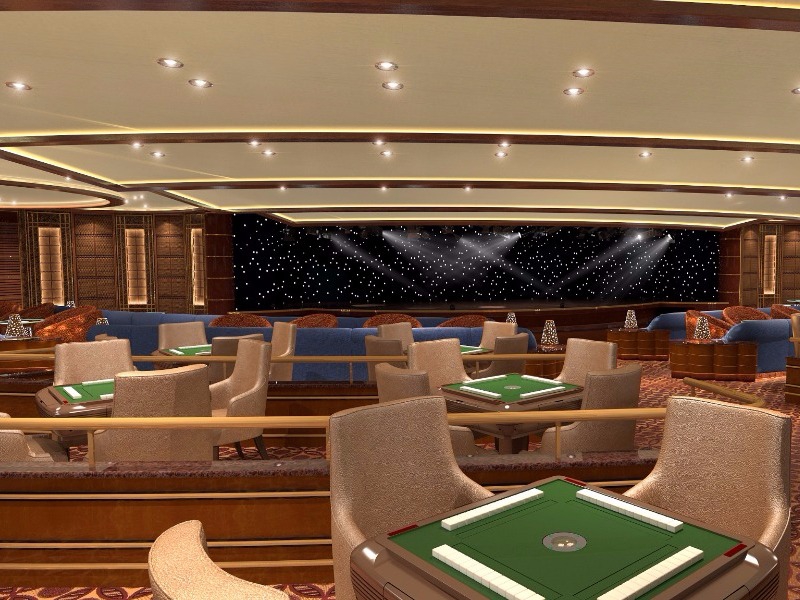 Croisière PCL Princess Majestic Salon de jeu Vista