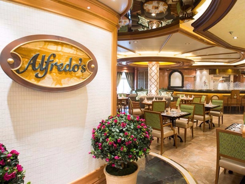 Croisière PCL Princess Regal Pizzeria Alfredo's