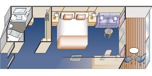 Croisière PCL Princess Royal de luxe balcon