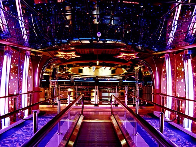 Croisière PCL Princess Sun boite de nuit Skywalkers