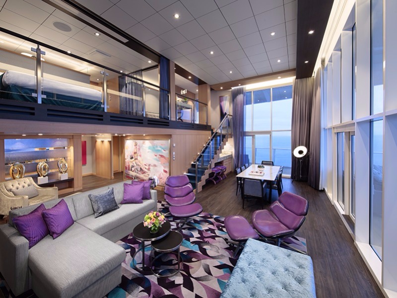 Croisière RCI Royal Caribbean Harmony of the Seas Suite royale loft