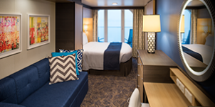 Croisière RCI Royal Caribbean Quantum of the Seas Vue mer avec balcon
