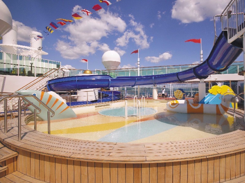 Croisière Rci Royal Caribbean Serenade of the Seas Glissade d'eau