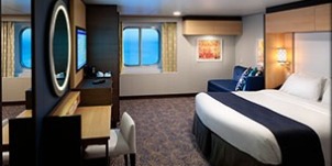 Croisière RCI Royal Caribbean Spectrum of the Seas Vue mer adaptée