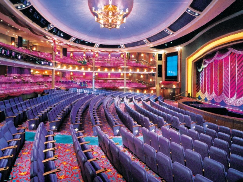 Croisière RCI Royal Caribbean Voyager of the Seas Théâtre La Scala
