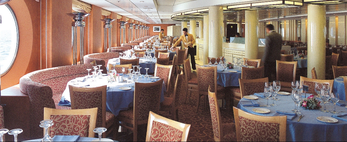 Croisières MSC Armonia Restaurant Marco Polo
