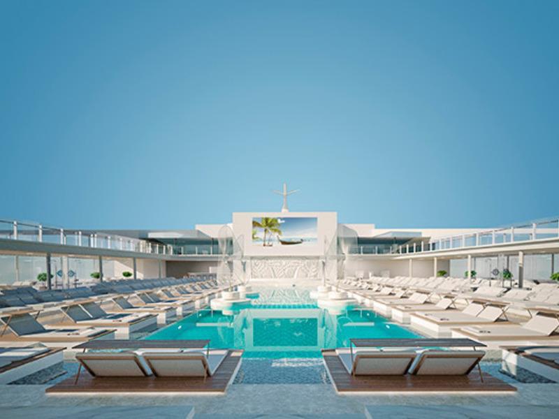 Croisières MSC Meraviglia Piscine