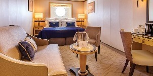 Cunard Cruise Line Croisière Queen mary 2 cabine Britannia vue mer