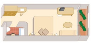 Cunard Cruise Line Croisière Queen mary 2 cabine club avec balcon