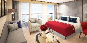 Cunard Cruise Line Croisière Queen mary 2 cabine suite Princess