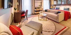 Cunard Cruise Line Croisière Queen mary 2 cabine suite queens