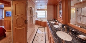 Cunard Cruise Line Croisière Queen Victoria cabine salle de bain