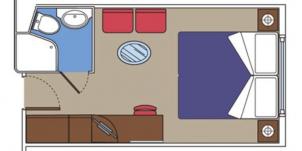 MSC Cruise Line Fantasia Cabine Vue Mer