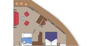 msc cruises splendida royale suite plan