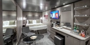 msc seascape suite intérieure yacht club