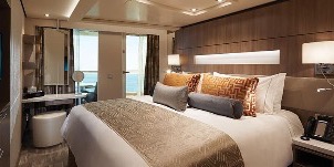 Croisières NCL Norwegian Cruise Line Bliss The Haven Penthouse Face à l'Arrière Avec Balcon