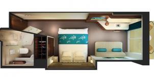 ncl norwegian getaway cabine familiale balcon plan 