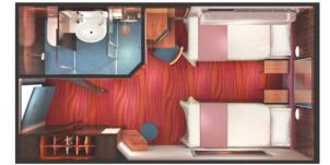 ncl norwegian jewel cabine interieure familiale plan