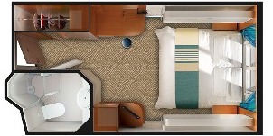 Ncl Norwegian Pride of America Cabine Vue Mer Familiale Plan 