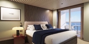 NCL Norwegian Viva Suite Du Propriétaire The Haven Avec Chambre Principale Et grand Balcon