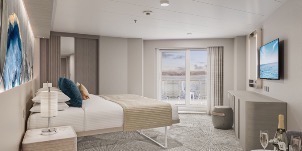 NCL Norwegian Viva Suite Orientée Vers L'arrière Avec Grand Balcon pour 2