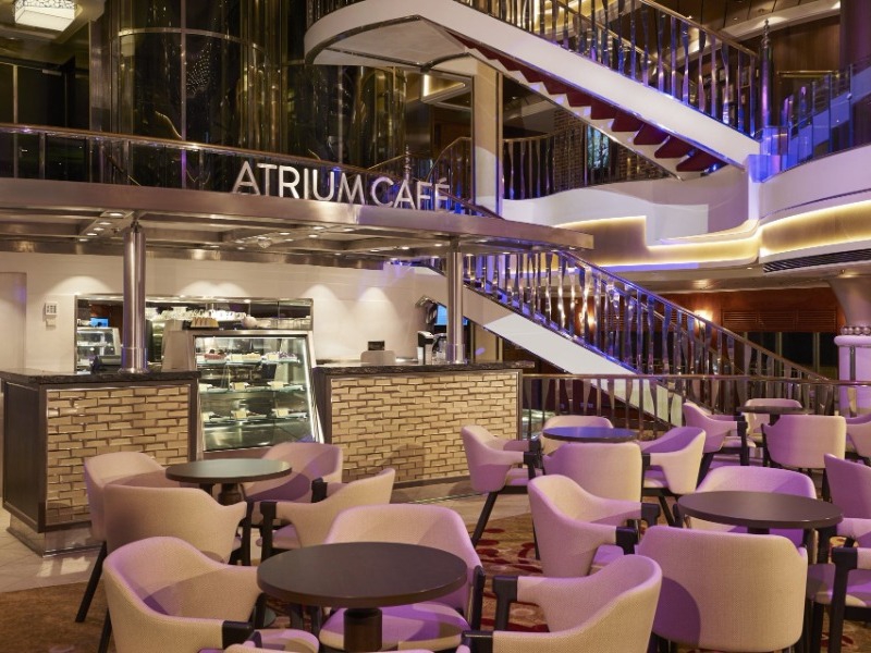 Norwegian Breakaway Café Atrium