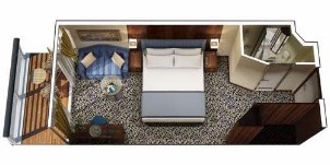 Oceania Cruise Line Croisière Insignia cabine Véranda