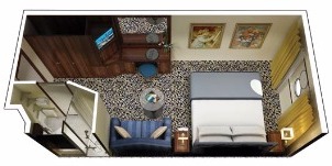 Oceania Cruise Line Croisière Nautica cabine vue mer