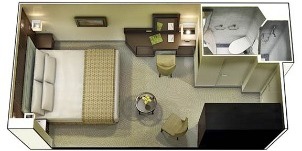 Oceania Cruise Line Croisière Riviera intérieure plan